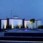 una piscina sul tetto